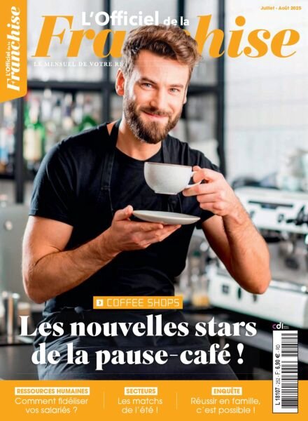 L’Officiel de la Franchise – Juillet-Aout 2025 Cover