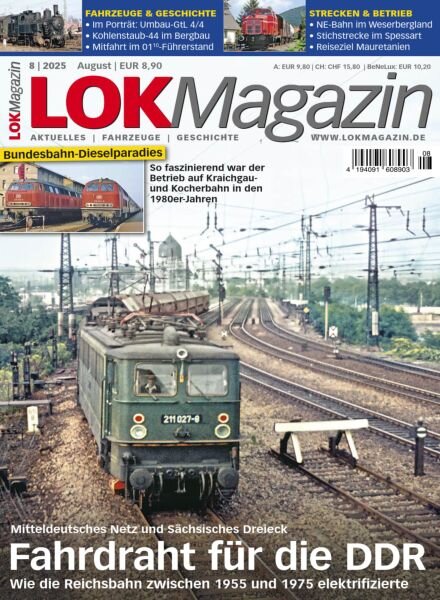 Lok Magazin – August 2025 Cover