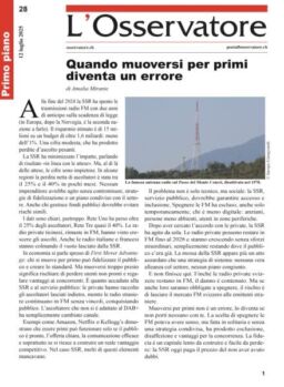 L’Osservatore – 12 Luglio 2025
