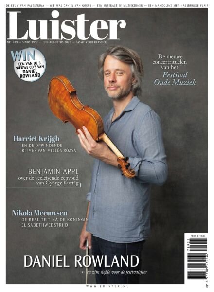 Luister – Juli 2025 Cover