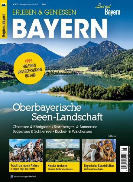 Lust auf Bayern – Juli-September 2025 Cover