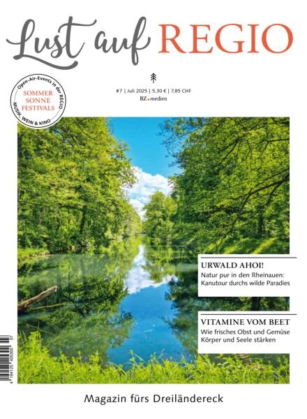 Lust auf Regio – Juli 2025 Cover