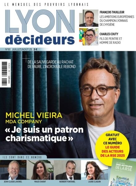 Lyon Decideurs – Juillet-Aout 2025 Cover