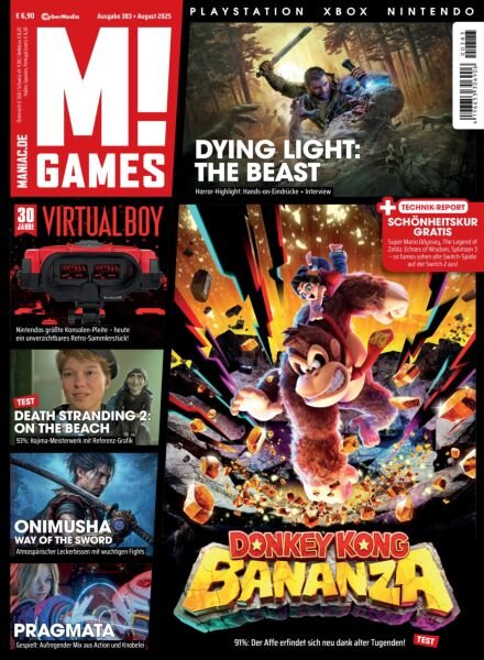 M! Games – August 2025 Cover