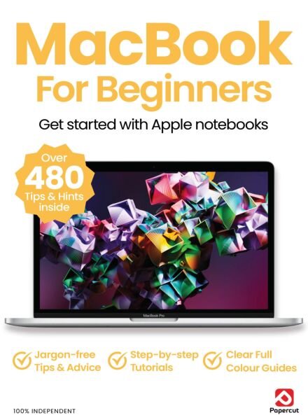 MacBook For Beginners – Summer 2025 Cover