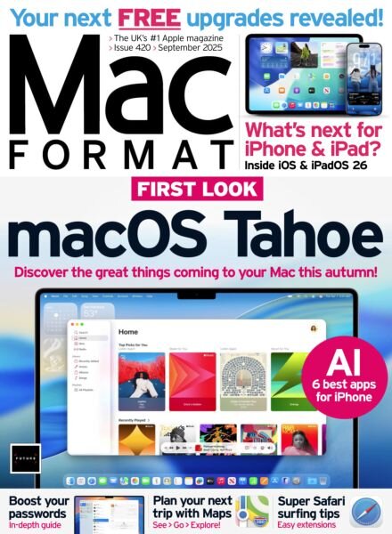 MacFormat UK – September 2025 Cover