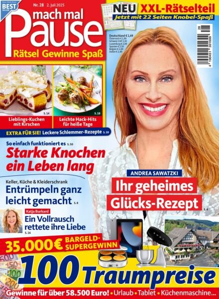 Mach mal Pause – 1 Juli 2025 Cover
