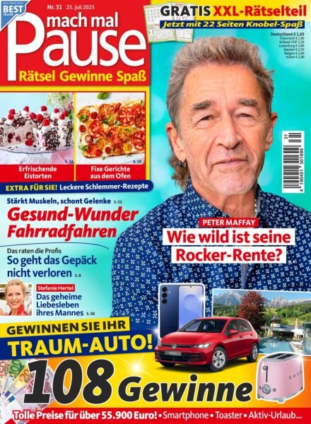 Mach mal Pause – 22 Juli 2025 Cover