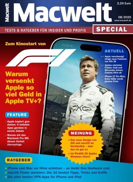 Macwelt Special – August 2025 Cover