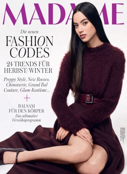 Madame – August 2025 Cover