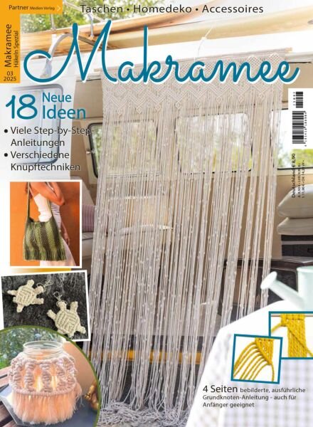 Makramee – Ausgabe 3 2025 Cover