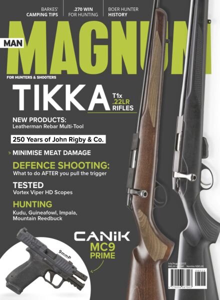 Man Magnum – July-August 2025 Cover