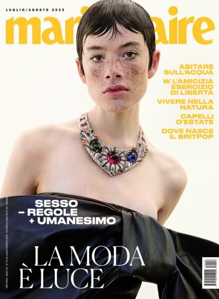 Marie Claire Italia – Luglio-Agosto 2025 Cover