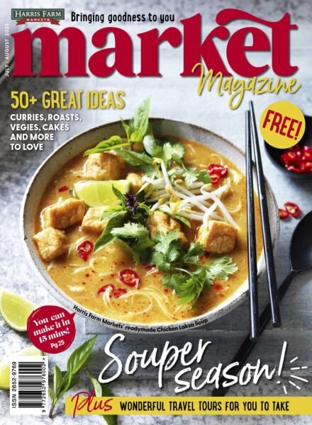 Market Magazine – July-August 2025 Cover