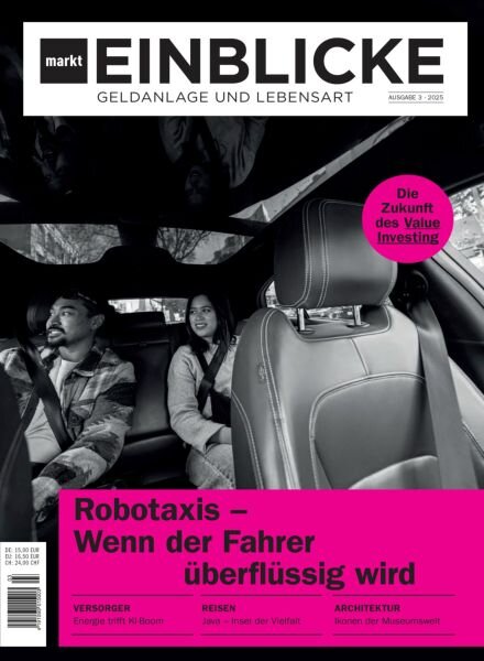 marktEINBLICKE – 18 Juli 2025 Cover