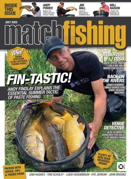 Match Fishing – July 2025 Cover