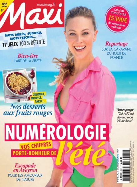 Maxi France – 7 Juillet 2025 Cover