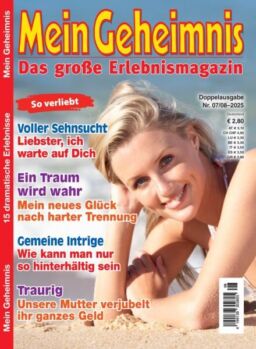 Mein Geheimnis – Juli-August 2025