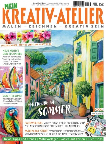 Mein Kreativ-Atelier – Juni 2025 Cover