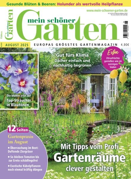 Mein schOner Garten – August 2025 Cover
