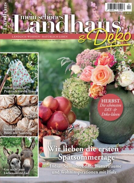 Mein schOnes Landhaus & Deko – August-September 2025 Cover