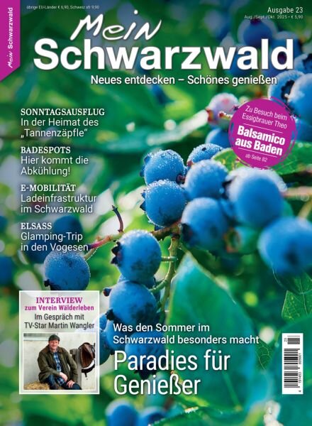 Mein Schwarzwald – August-September-Oktober 2025 Cover
