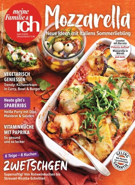 Meine Familie & ich – September 2025 Cover