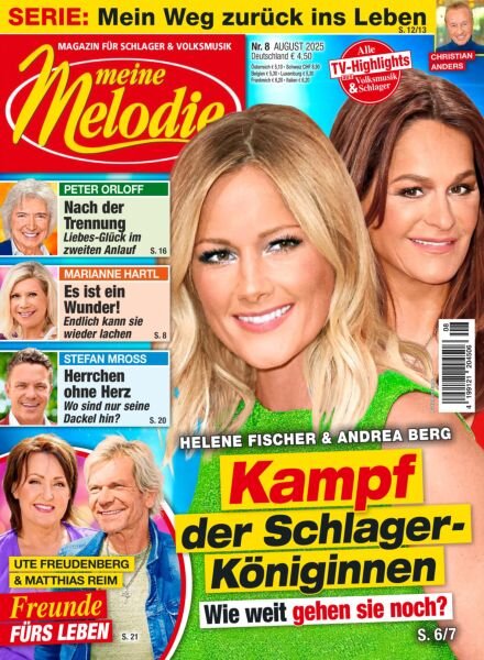 Meine Melodie – August 2025 Cover