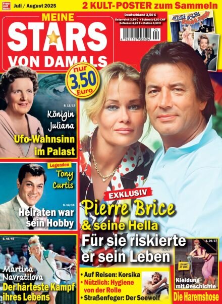 Meine Stars von Damals – Juli-August 2025 Cover