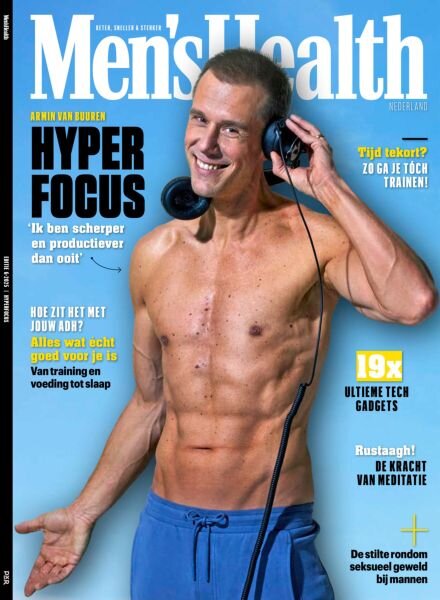 Men’s Health Netherlands – Juni 2025 Cover