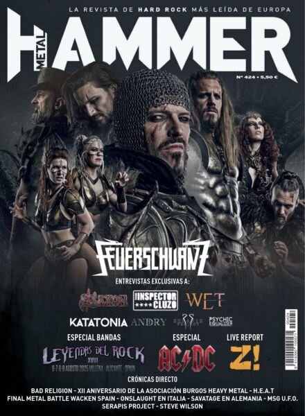 Metal Hammer Espana – Julio 2025 Cover