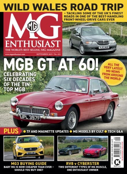 MG Enthusiast – September 2025 Cover