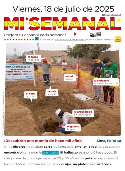 Mi Semanal – 18 Julio 2025 Cover