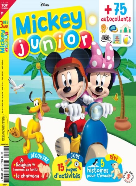 Mickey Junior – Juillet 2025 Cover