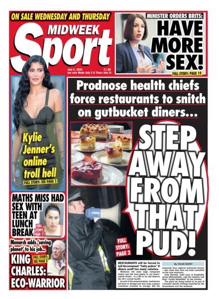 Midweek Sport – July 2 2025 Cover