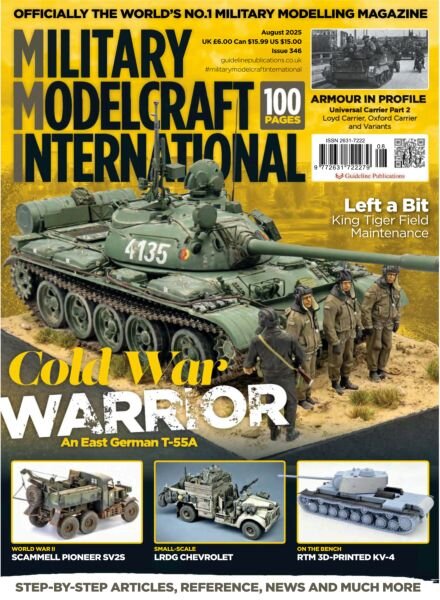 Military Modelcraft International – August 2025 Cover