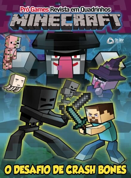 Minecraft Revista em Quadrinhos – Julho 2025 Cover