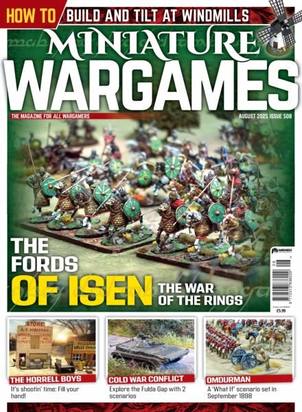 Miniature Wargames – August 2025 Cover
