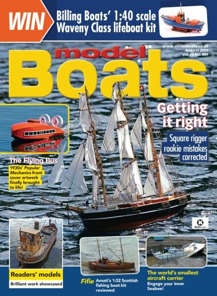 Model Boats – August 2025 Cover