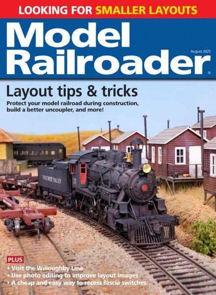 Model Railroader – August 2025 Cover