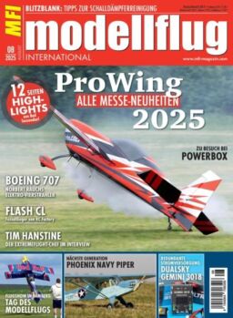 Modellflug International – August 2025