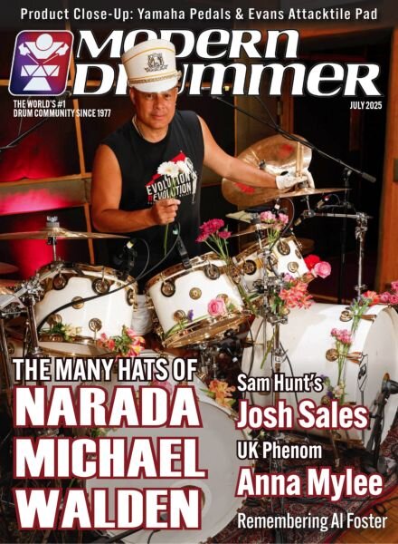 Modern Drummer Magazine – July 2025 Cover