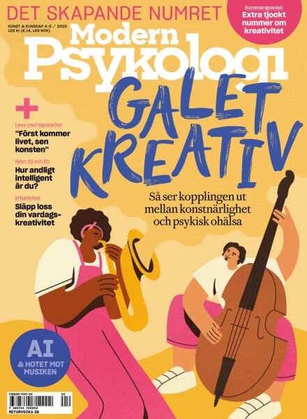 Modern Psykologi – Juli 2025 Cover