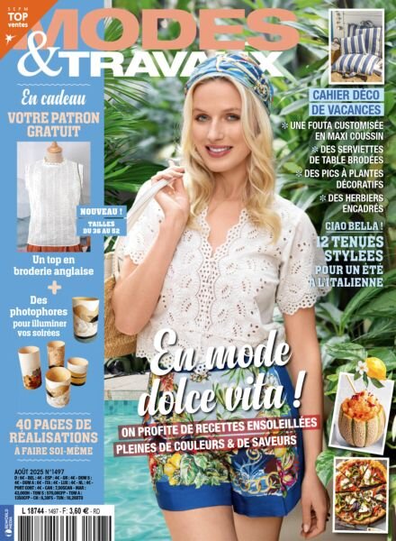 Modes & Travaux – Aout 2025 Cover