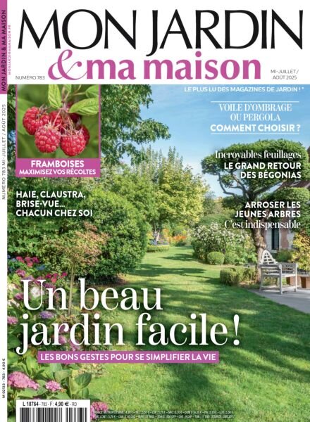 Mon Jardin Ma Maison – Juillet-Aout 2025 Cover