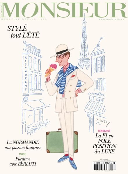 Monsieur France – Juin-Aout 2025 Cover