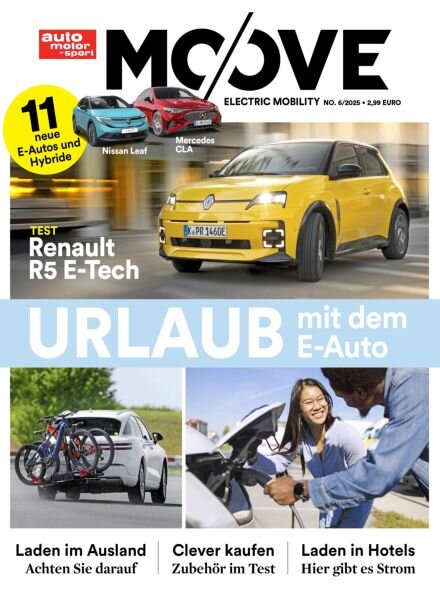 MOOVE – Juli 2025 Cover