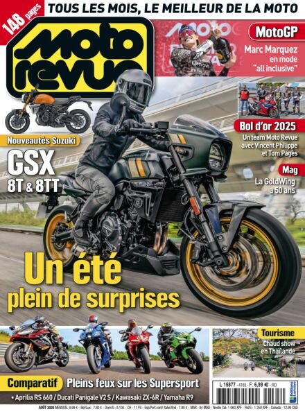 Moto Revue – Aout 2025 Cover
