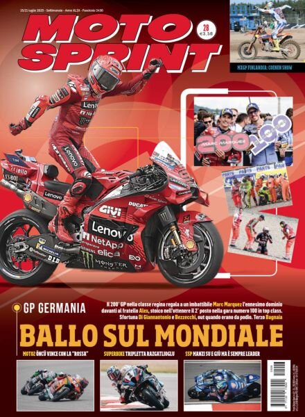 Moto Sprint – 15 Luglio 2025 Cover