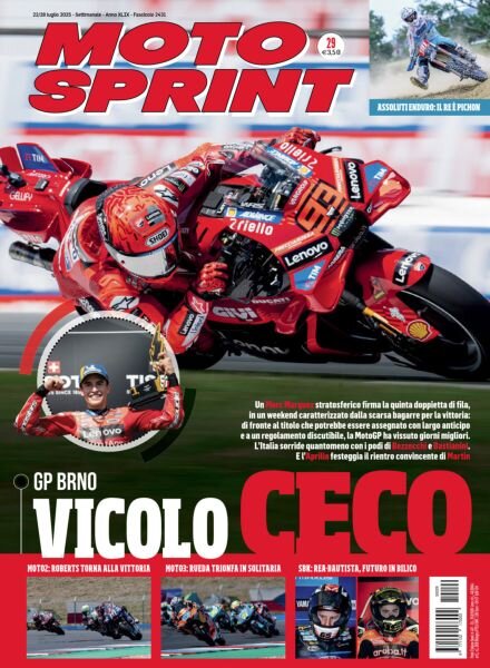 Moto Sprint – 22 Luglio 2025 Cover